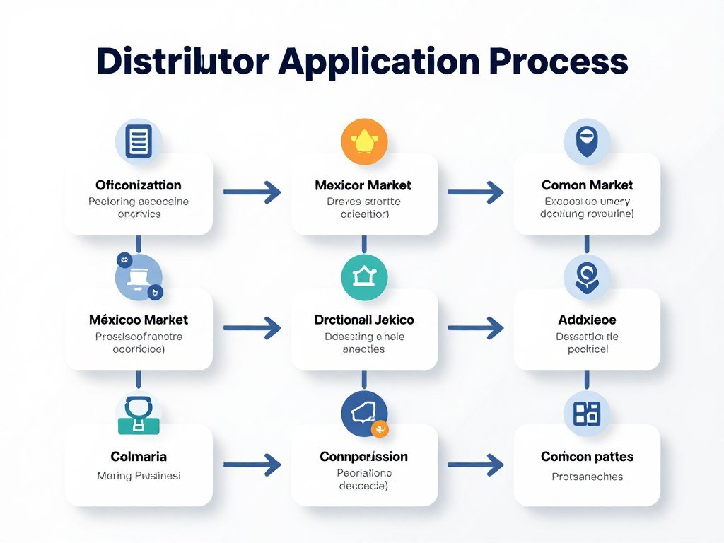 Proceso de aplicación para distribuidor MAIKONG